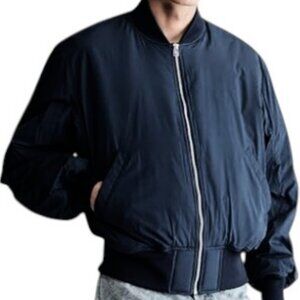 Divided H&M black bomber jacket size S